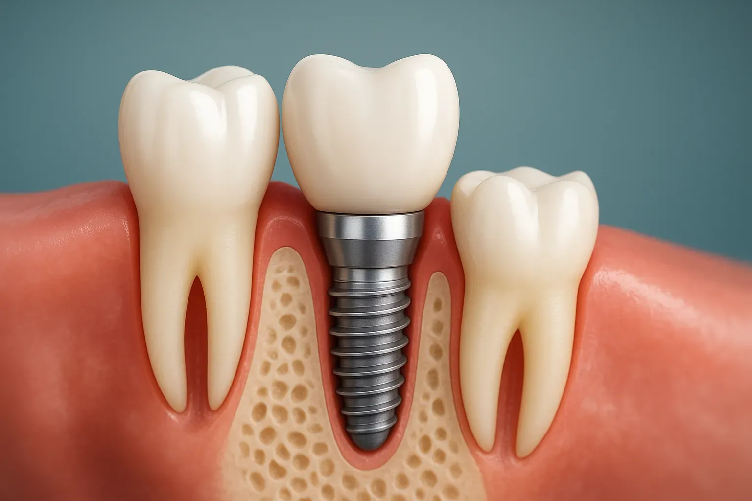 ایمپلنت دندانی 
